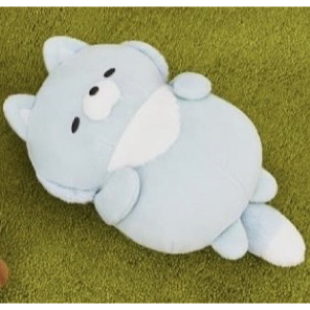 リラックマ みんなでまんぷくまくまく ぬいぐるみ アオイコオオカミ エンタメ/ホビーのおもちゃ/ぬいぐるみ(キャラクターグッズ)の商品写真