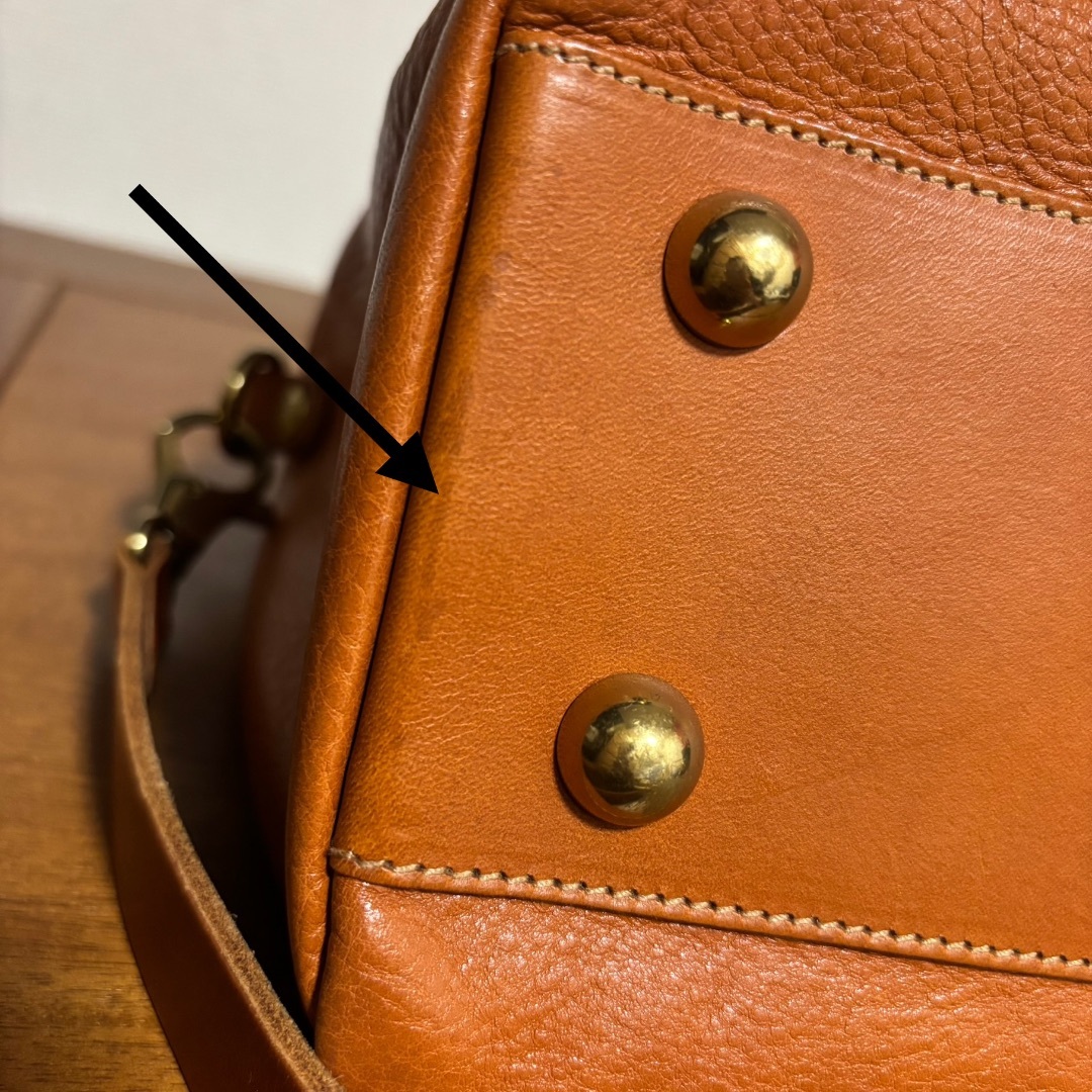 イルビゾンテ　2wayボストンバッグ　ヤケヌメ IL BISONTE - イルビゾンテ 2wayボストンバッグ ヤケヌメの通販