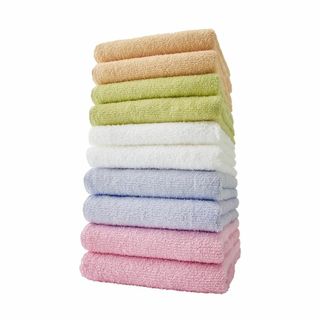 Kosugizen 泉州タオル フェイスタオル 国産徳用カラー 和・なごみ 5色(タオル/バス用品)