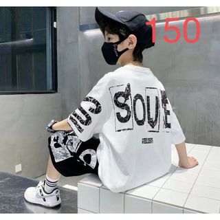 KSFB008キッズ 子供服 セットアップ トップス+ショートパンツ 男の子 夏(Tシャツ/カットソー)