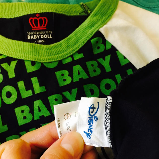 BABYDOLL(ベビードール)のBABY DOLL ミッキーマウス バックプリント キッズ/ベビー/マタニティのキッズ服男の子用(90cm~)(Tシャツ/カットソー)の商品写真