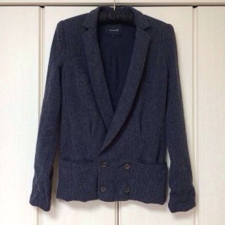 イザベルマラン(Isabel Marant)のツイードジャケット☆ネイビー(テーラードジャケット)