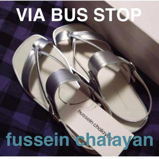 ヴィアバスストップ(VIA BUS STOP)のhussein chalayanサンダル(サンダル)