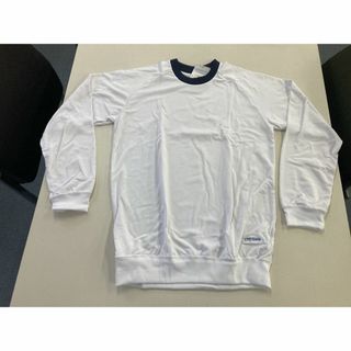 体操服　長袖シャツ　紺　起毛素材　Ｌサイズ(その他)
