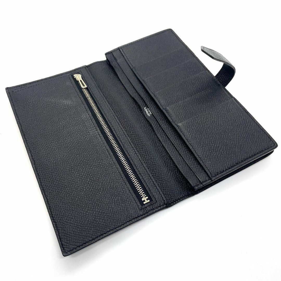 HERMES - 528】HERMES/エルメス べアンスフレ 二つ折り 長財布 HERMES - 528】HERMES/エルメス べアンスフレ 二つ折り 長財布