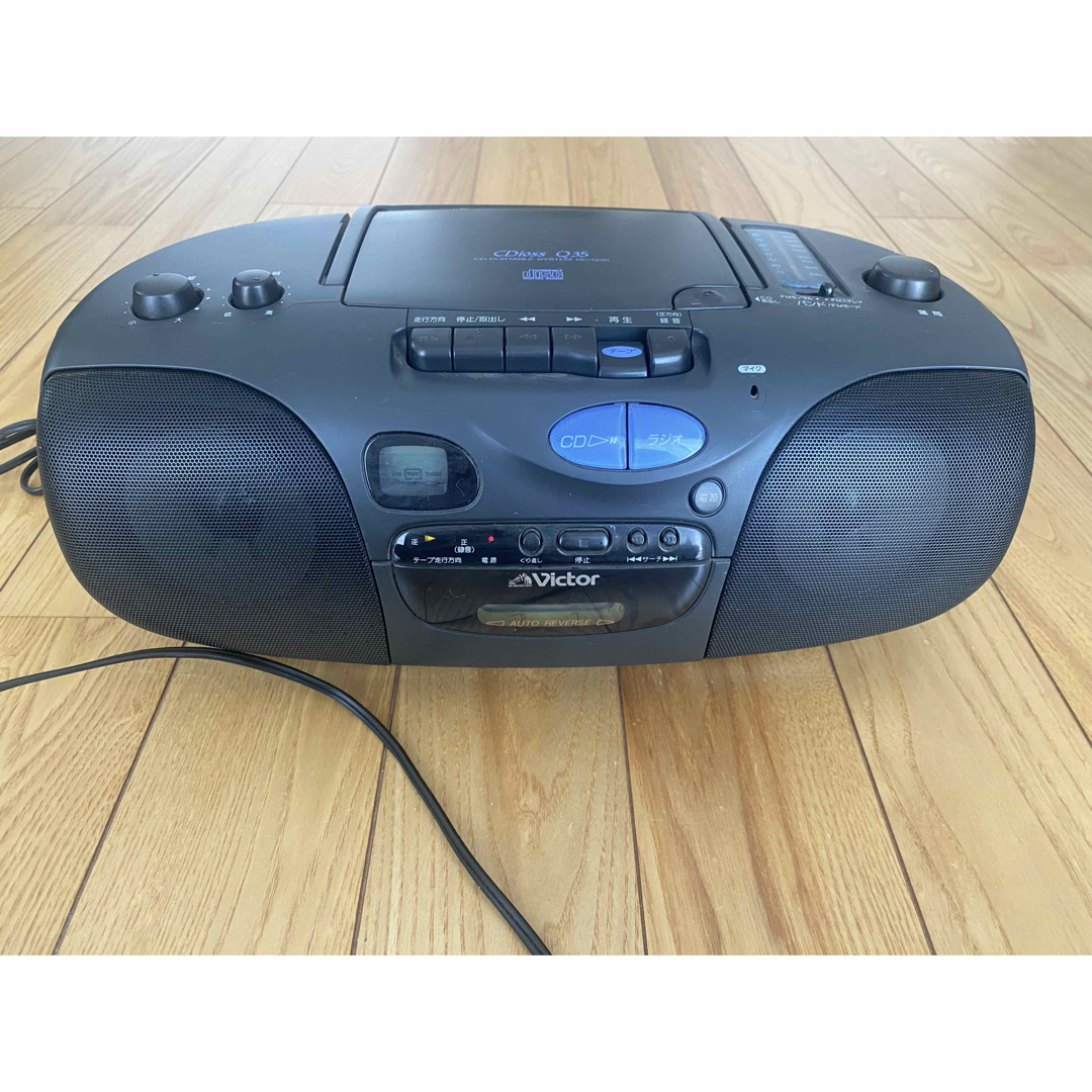 Victor(ビクター)のVictor RC-Q35 ラジカセ　ジャンク スマホ/家電/カメラのオーディオ機器(ラジオ)の商品写真