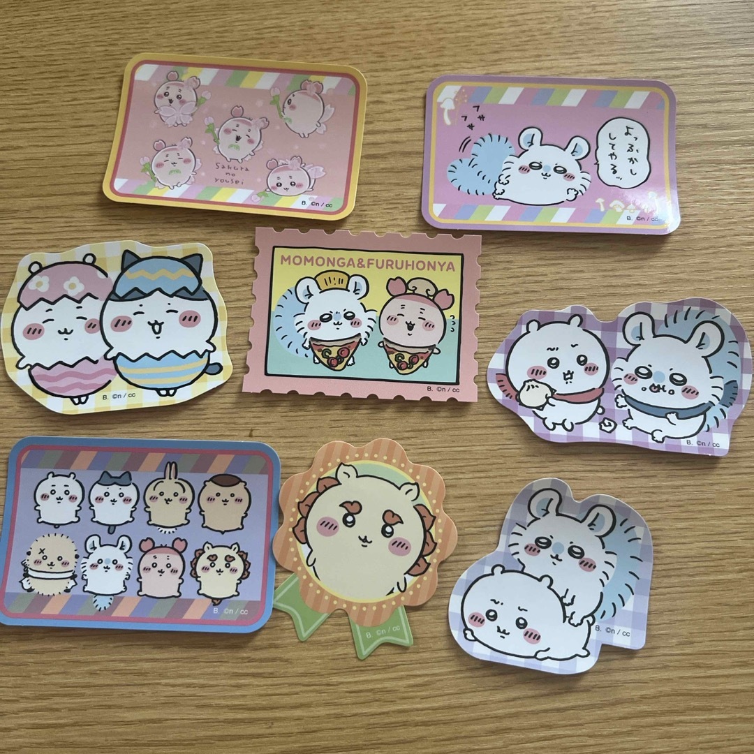 ちいかわ(チイカワ)のちいかわ ダイカット ステッカー セット 5 シール エンタメ/ホビーのおもちゃ/ぬいぐるみ(キャラクターグッズ)の商品写真