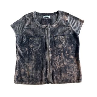 ヴィンテージ(VINTAGE)のy2k 00s フェアリーグランジ　マクブリング　森ガール　平成ギャル ダメージ(Tシャツ(半袖/袖なし))