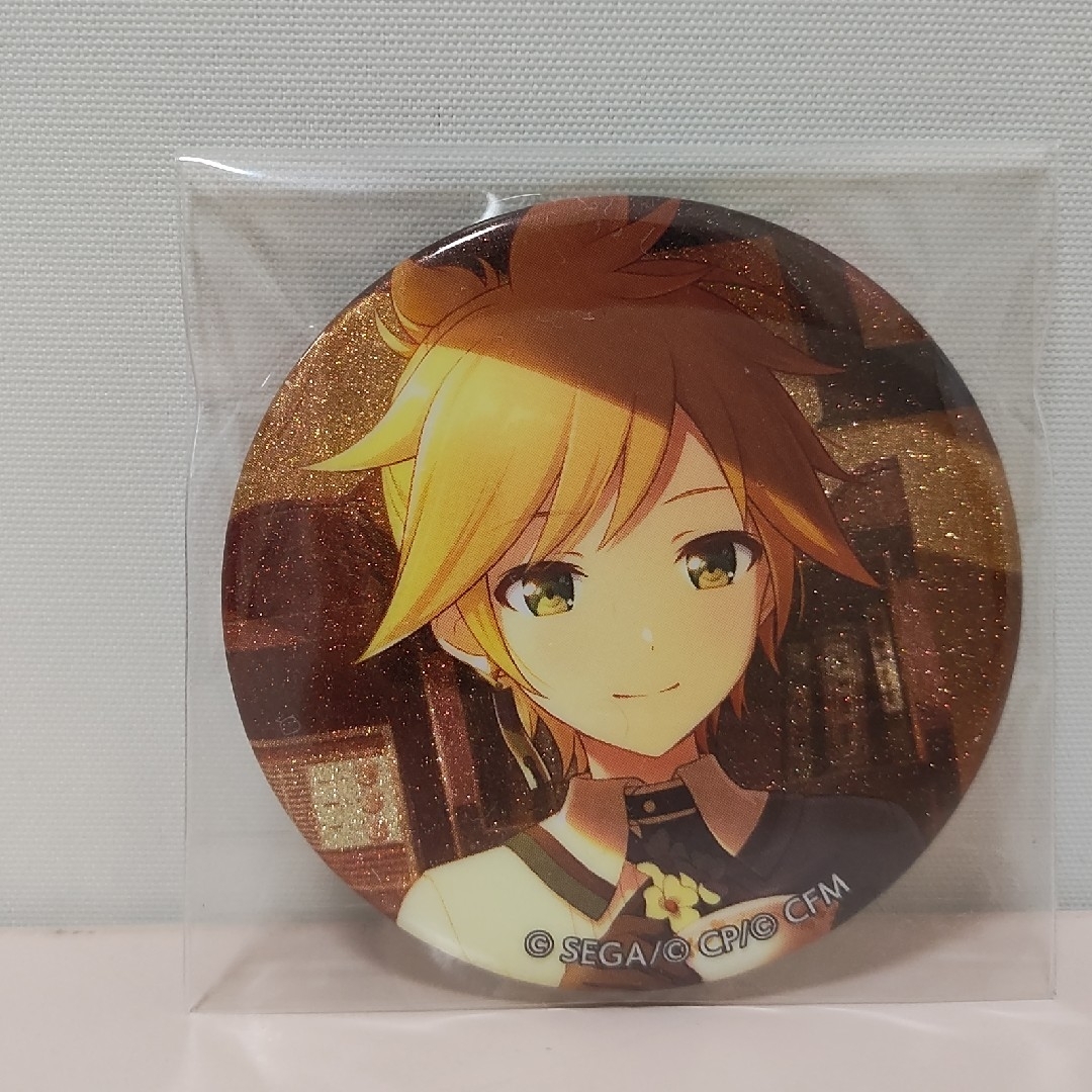 プロセカ 鏡音レン 缶バッジ エンタメ/ホビーのおもちゃ/ぬいぐるみ(キャラクターグッズ)の商品写真