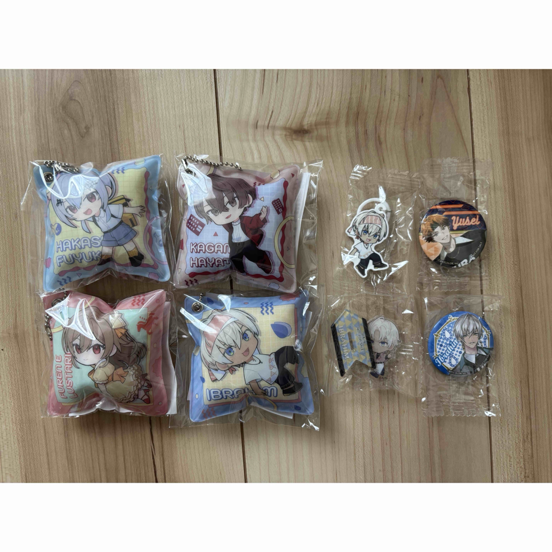 にじさんじ グッズセット エンタメ/ホビーのおもちゃ/ぬいぐるみ(キャラクターグッズ)の商品写真