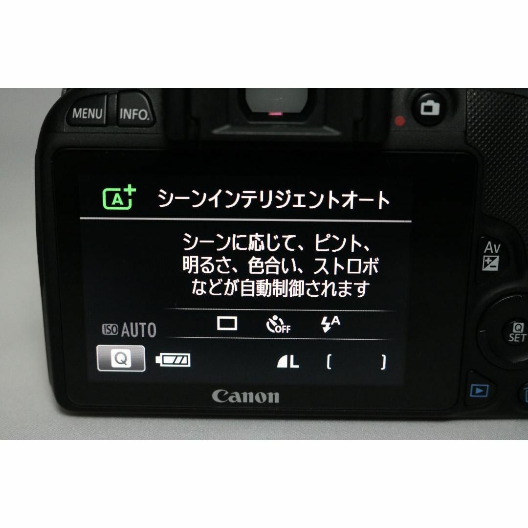 ⭐Canon Kiss X7 新品級⭐望遠レンズセット⭐S回数922回 一眼レフ スマホ/家電/カメラのカメラ(デジタル一眼)の商品写真