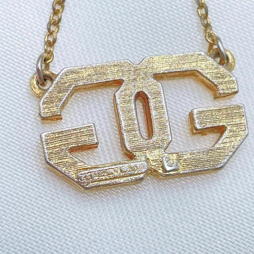 【良品】GIVENCHY Gロゴネックレス ゴールド ヴィンテージ GIVENCHY - 良品✨ GIVENCHY ジバンシー ネックレス ゴールド GG