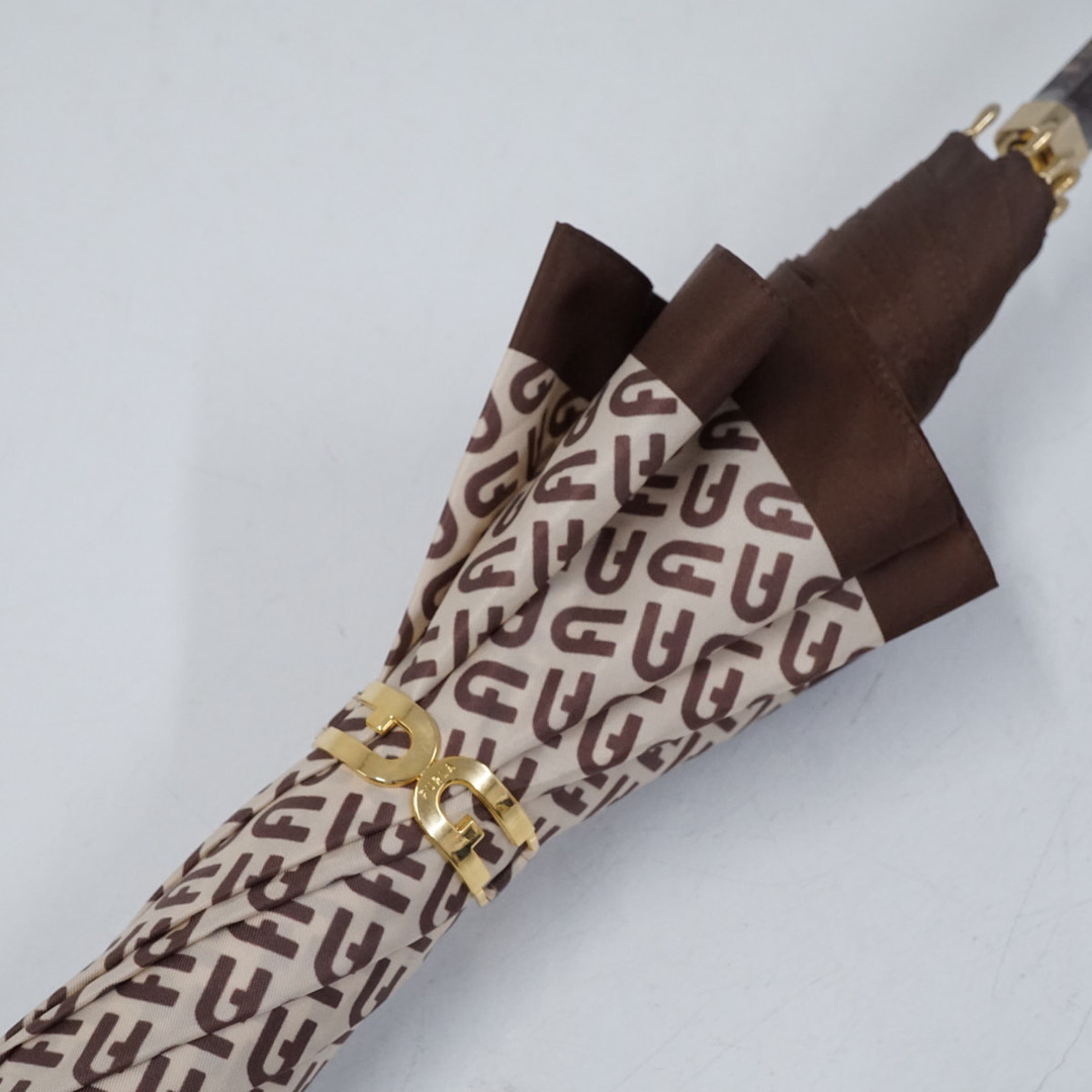 FURLA - 傘 FURLA フルラ レディース USED美品 ロゴ モノグラム