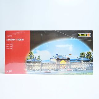 T06-s030 新品 FALLER HOゲージ 110113 BAHNHOF BONN ボン駅 ストラクチャー 駅舎(鉄道模型)