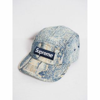 シュプリーム(Supreme)の美品24AW シュプリーム Denim Camp Cap Snake 524P▲(キャップ)