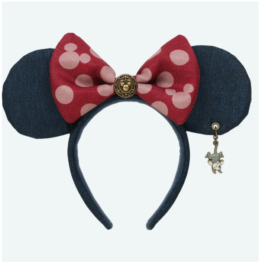 Disney(ディズニー)の6月5日発売 ウエスタンウエア デニム ミニーカチューシャ エンタメ/ホビーのおもちゃ/ぬいぐるみ(キャラクターグッズ)の商品写真