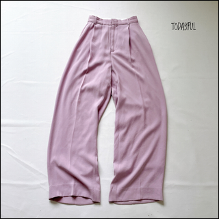 TODAYFUL - 【美品】TODAYFUL　履き心地◎トップスを選ばず美脚にまでなれるパンツ
