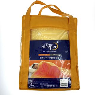 ##ショップジャパン トゥルースリーパー ホオンテック掛け布団 シングルロング 陽だまりイエロー 未使用(布団)