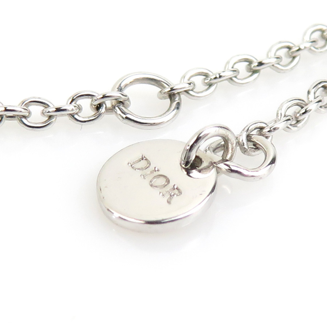 Christian Dior(クリスチャンディオール)のクリスチャンディオール Christian Dior ブレスレット メタル/ラインストーン シルバー レディース 送料無料【中古】 55859j レディースのアクセサリー(ブレスレット/バングル)の商品写真