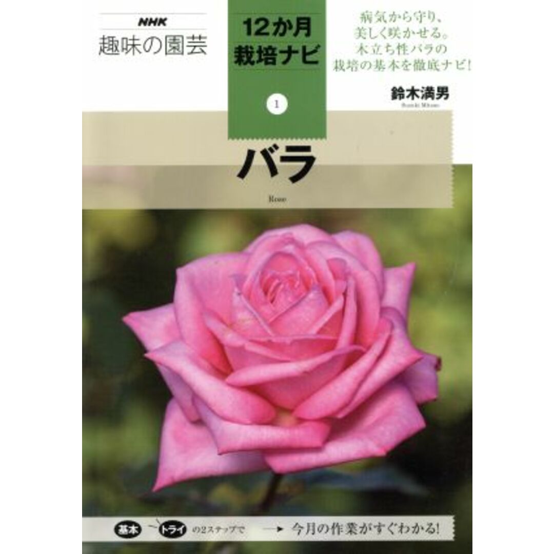 バラ NHK趣味の園芸 12か月栽培ナビ1/鈴木満男【著】 エンタメ/ホビーの本(住まい/暮らし/子育て)の商品写真