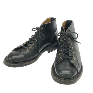 トリッカーズ(Trickers)のTRICKER’S トリッカーズ MONKEY BOOTS レースアップモンキブーツ M6077 ブラック 8.5(ブーツ)