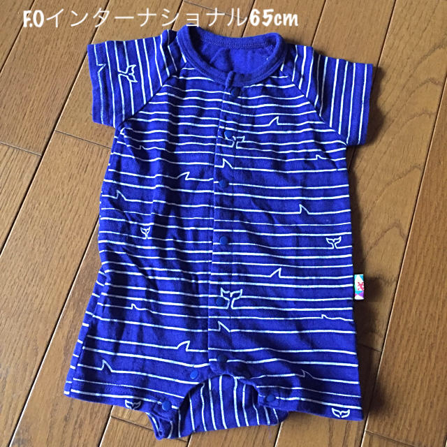 F.O.KIDS(エフオーキッズ)のbaby Gap 60cm / F.O 65cm 半袖ロンパース キッズ/ベビー/マタニティのベビー服(~85cm)(ロンパース)の商品写真