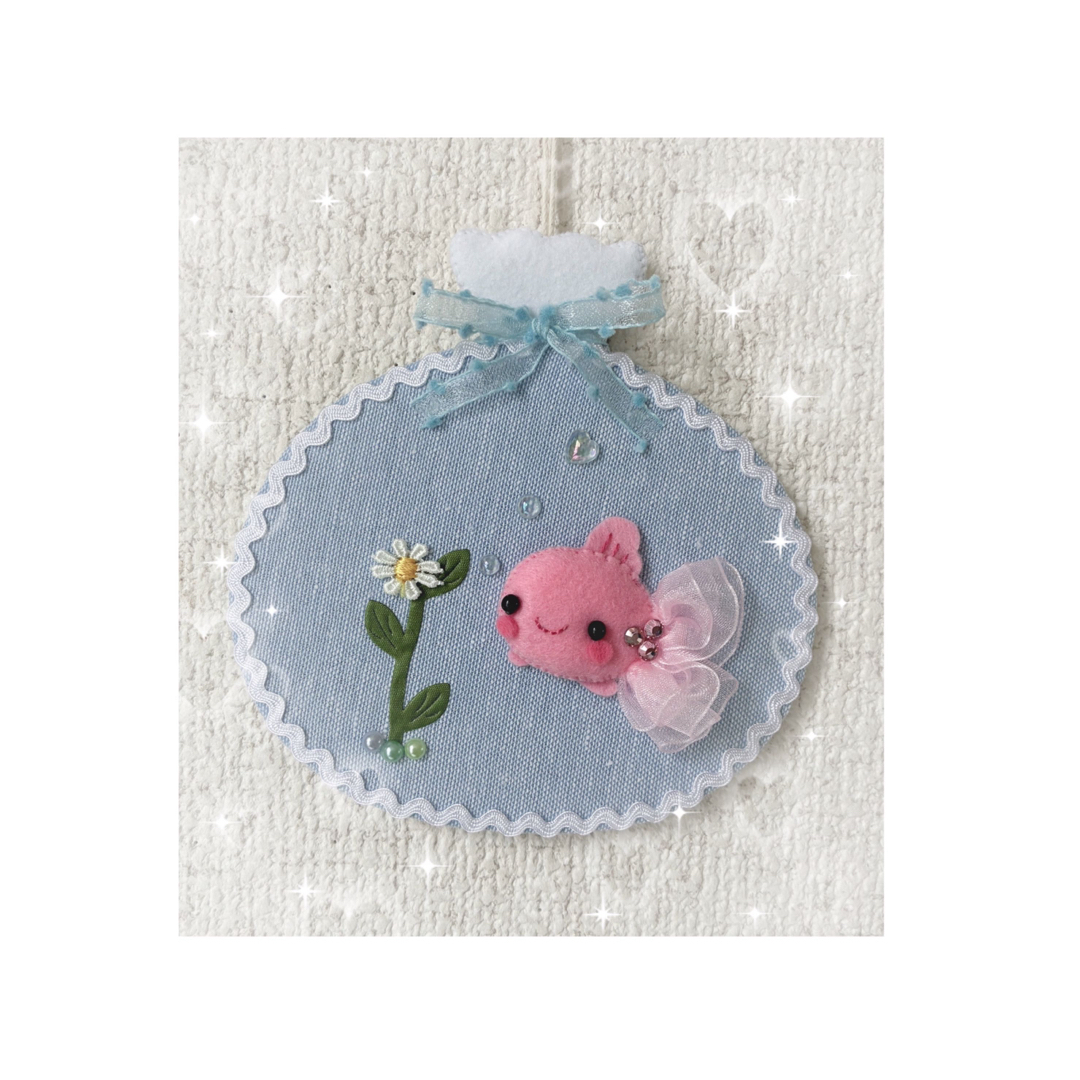 きんぎょε( ε•o•)э 𓈒𓏸◌ ハンドメイド フェルト ハンドメイドのハンドメイド その他(その他)の商品写真