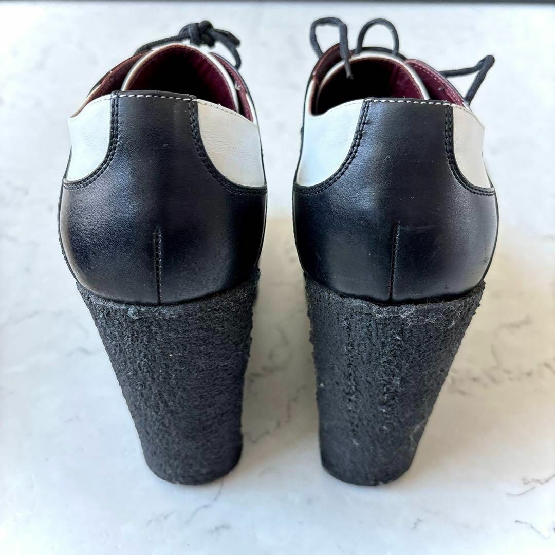 最低価格の CELINE - 美品 CELINE セリーヌ 23.5フィービー期 ウェッジ 靴