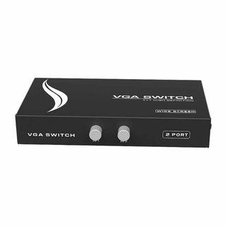【数量限定】ES-Tune VGA切替器 双方向切替器 2入力1出力/1入力2出(PC周辺機器)