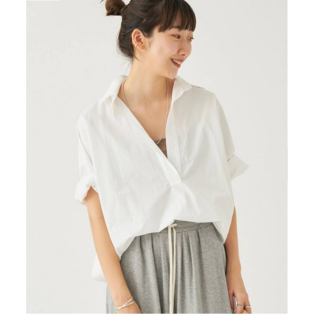 Plage - 【新品・紙タグ付】PlageのR’IAM フォルムスキッパーシャツ