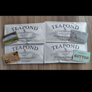 ルピシア(LUPICIA)のTEAPOND ティーポンド　紅茶　4袋　teapond　ニルギリ　ダージリン(茶)