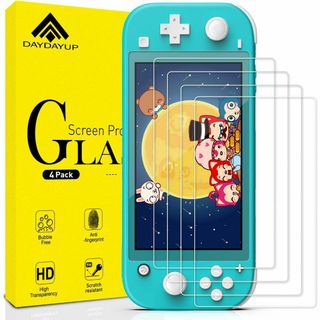 【4枚入り】 Nintendo Switch Lite ガラスフィルム 液晶保護(保護フィルム)