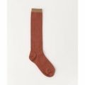 【ORANGE】【20-22cm】GLR リブ ソックス / 靴下 / キッズ 20cm-22cm