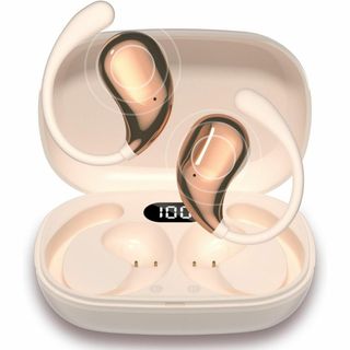イヤホン bluetooth 小型/軽量 IPX7防水 ワイヤレスイヤホン OW(ヘッドフォン/イヤフォン)