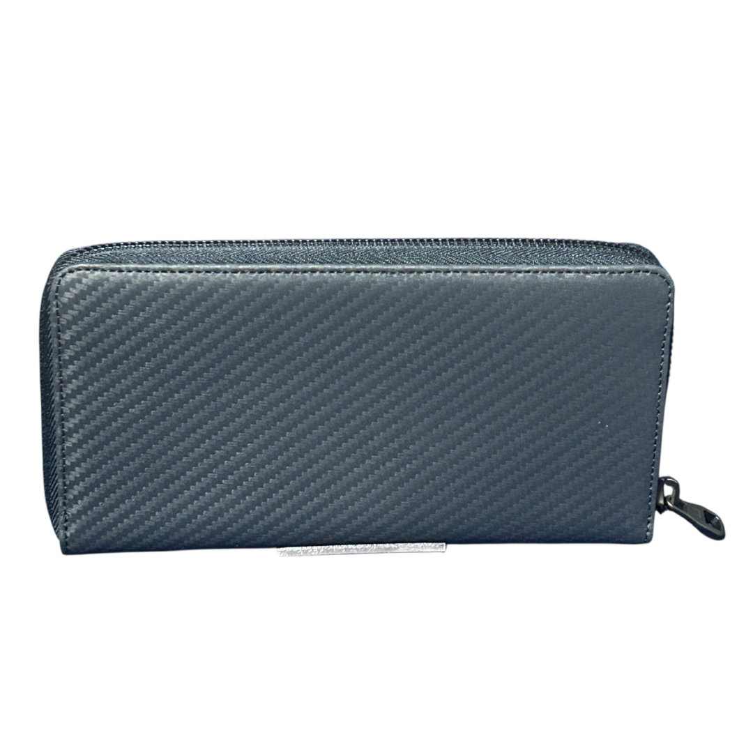 未使用 dunhill ラウンドファスナー長財布 シャーシ ネイビー スペイン製 Dunhill - 未使用 dunhill ラウンドファスナー長財布 シャーシ