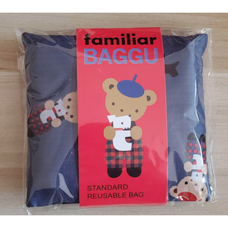 ファミリアBAGGU コラボ エコバッグ M 新品(エコバッグ)
