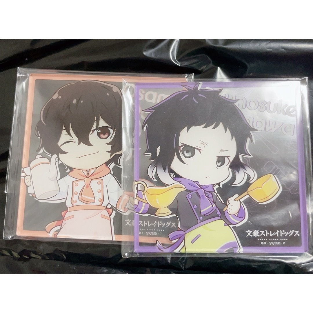 太宰治 芥川龍之介 文豪ストレイドッグス 文スト祭 アクリルコースター エンタメ/ホビーのおもちゃ/ぬいぐるみ(キャラクターグッズ)の商品写真