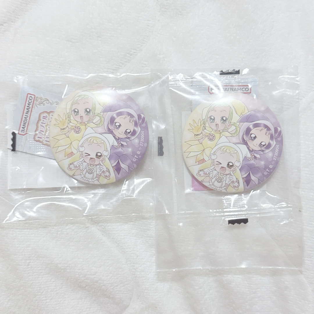 おジャ魔女どれみ あそーとコレクション2 缶バッジ ももこ おんぷ ハナ 2点 エンタメ/ホビーのおもちゃ/ぬいぐるみ(キャラクターグッズ)の商品写真