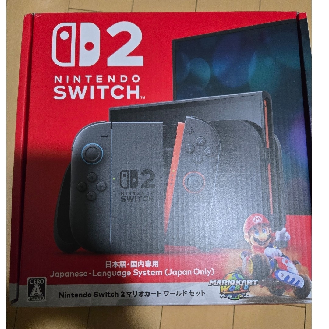 Nintendo Switch2 本体 ※マリオカートは付きません エンタメ/ホビーのゲームソフト/ゲーム機本体(家庭用ゲーム機本体)の商品写真