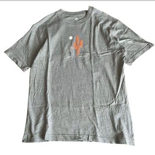 ナイキ(NIKE)のNike SB サボテンプリント Tシャツ  グレー 人気ナイキT半袖Tシャツ(Tシャツ/カットソー(半袖/袖なし))