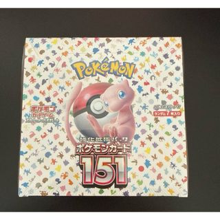 ポケモンカード151 BOX 新品未開封 ポケモンカードゲーム(Box/デッキ/パック)