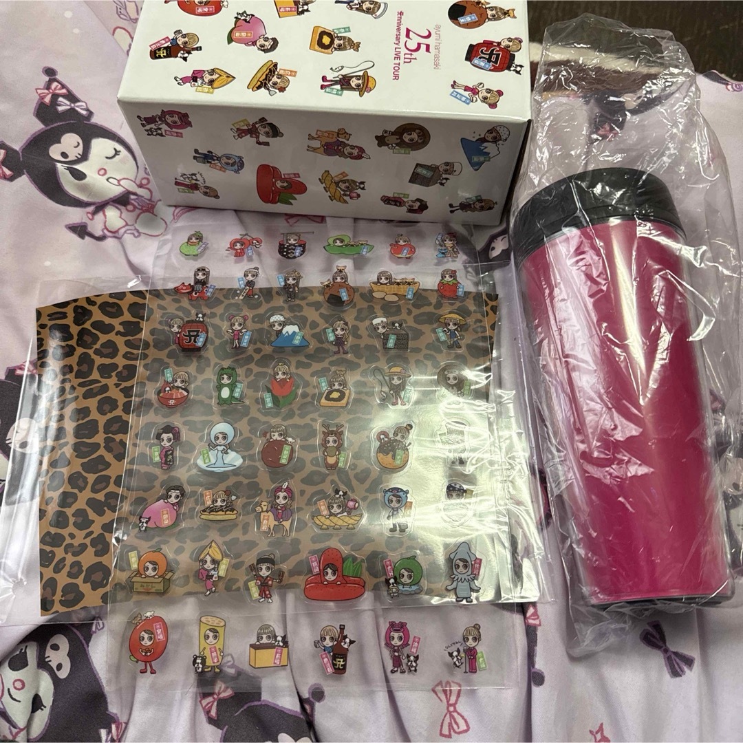 avex(エイベックス)の浜崎あゆみ 25thAnniversary ご当地タンブラー エンタメ/ホビーのタレントグッズ(ミュージシャン)の商品写真