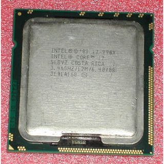 ジャンクCPU　6コア12スレッド Core i7 990X　LGA1366(PCパーツ)