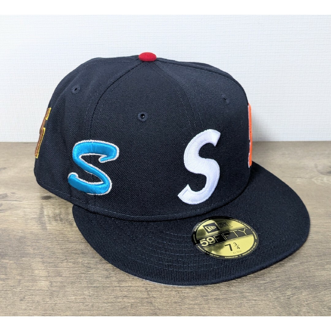 NEW ERA - ニューエラ Supreme コラボ キャップ 7 3/4(61.5cm)の