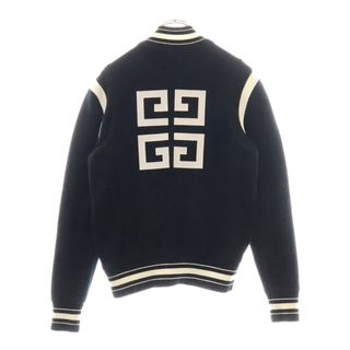 ジバンシィ(GIVENCHY)のGIVENCHY ジバンシィ 4G ロゴ ニット ブルゾン テディジャケット ブラック BW003B4Z32(ブルゾン)