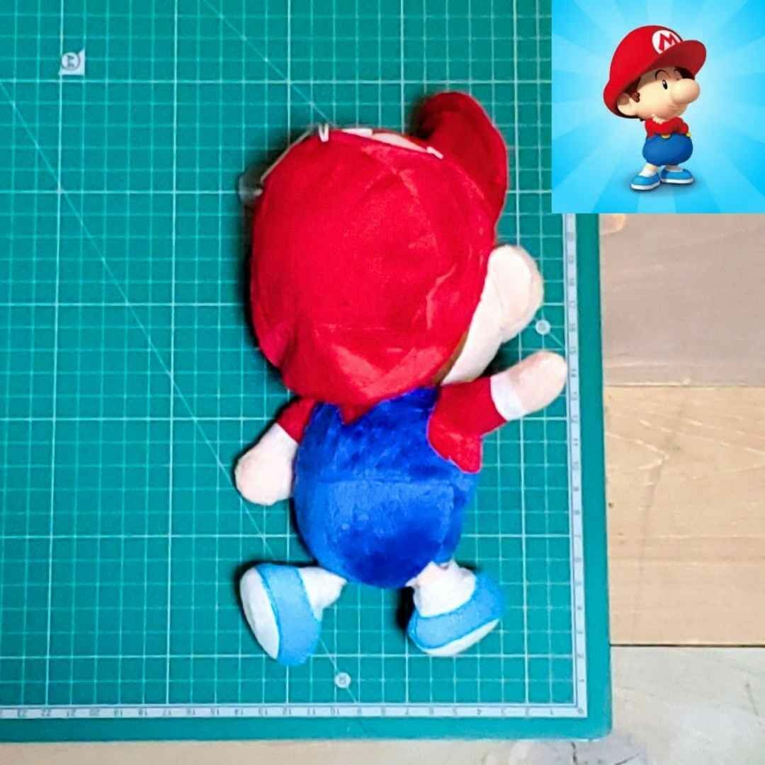 ベビーマリオ ぬいぐるみ マリオ 大きい 特大 国内26cm 【残3
