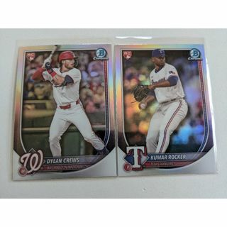 トップス(Topps)の2枚セット Dylan Crews Kumar Rocker Red RC(その他)