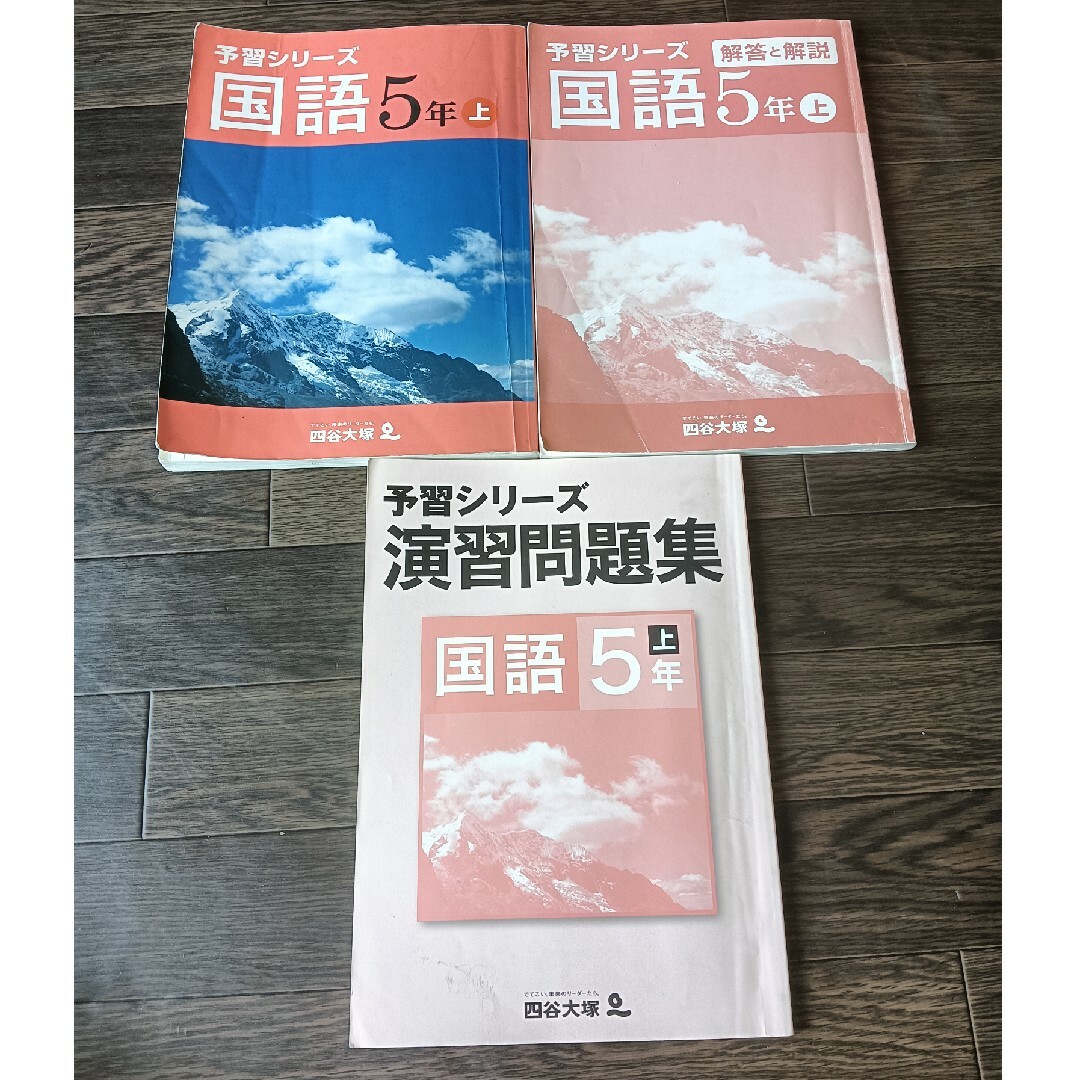予習シリーズ 5年 国語 上 テキスト 演習問題集 四谷大塚 中学受験 教材 エンタメ/ホビーの本(語学/参考書)の商品写真