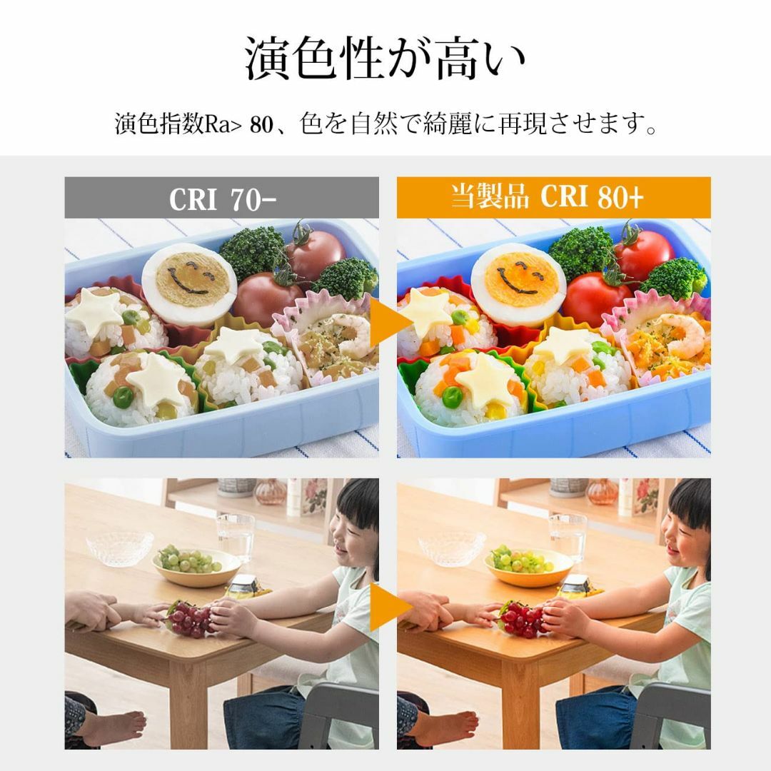 【特価商品】LVWIT フィラメント電球 60W形相当 E26口金 LED電球  インテリア/住まい/日用品のライト/照明/LED(その他)の商品写真