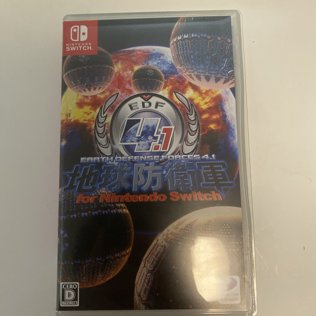 Nintendo Switch(ニンテンドースイッチ)の地球防衛軍 エンタメ/ホビーのゲームソフト/ゲーム機本体(家庭用ゲームソフト)の商品写真
